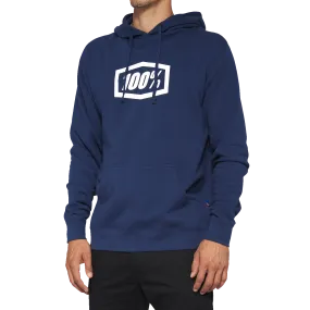 100% Icon Pullover Hoodie - Navy - XL 20029-00028