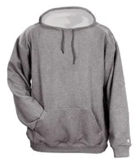 1450 Badger Adult Pro Heather Fleece Hooded Sweatshirt Steel