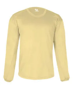 1453 Badger Adult 100% Polyester BT5 Performance Pullover Crewneck Sweatshirt Vegas Gold