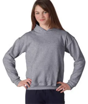 18500B Gildan Youth Heavy BlendHooded Sweatshirt Sport Grey (50/50)
