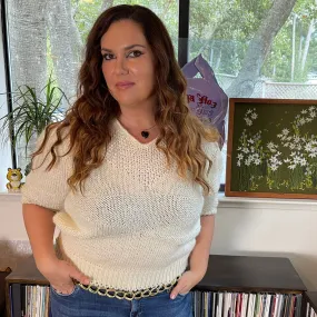 1980's Hand Knit Tee
