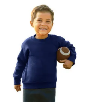 3317 Rabbit Skins Toddler/Juvenile Crew Neck Sweatshirt Navy