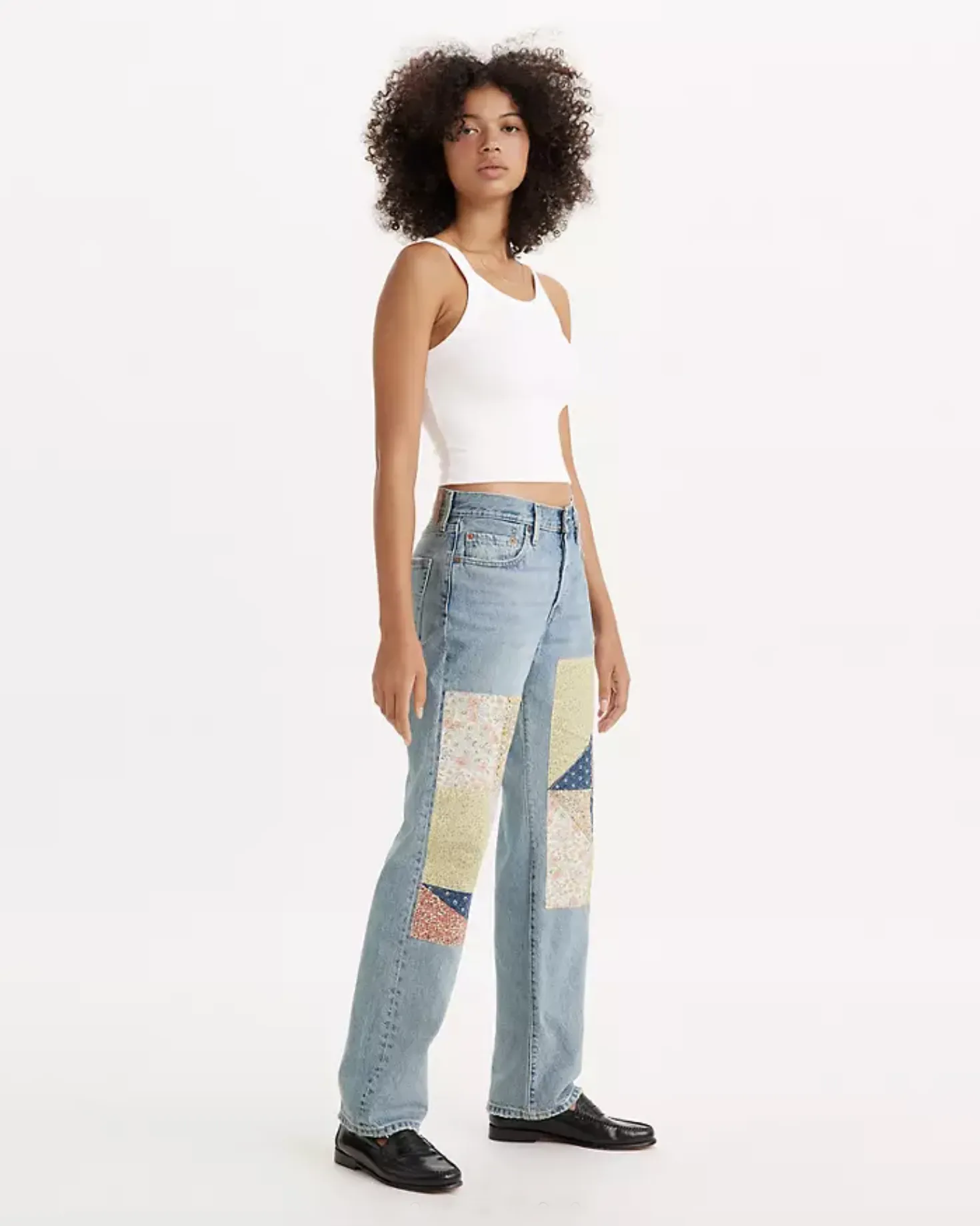 501® 90s Jeans in Medium Indigo Pattern