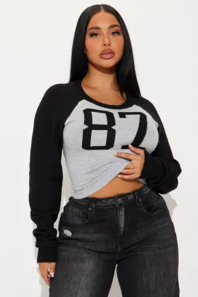 87 Sweater - Black/combo