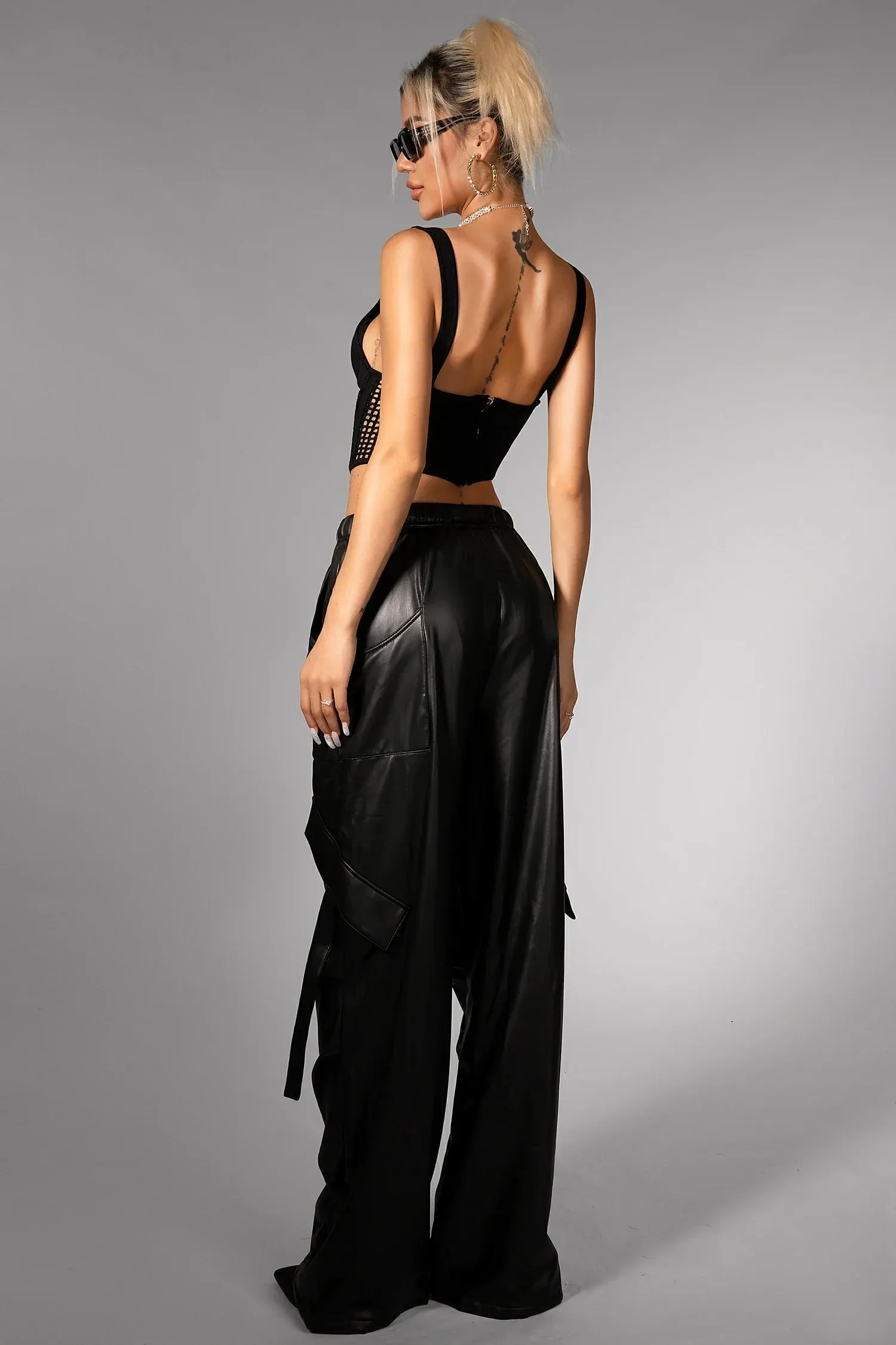 Adalae Cutout Knit Top