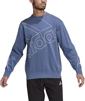 adidas Men's Essentials Giant Logo Sweatshirt
