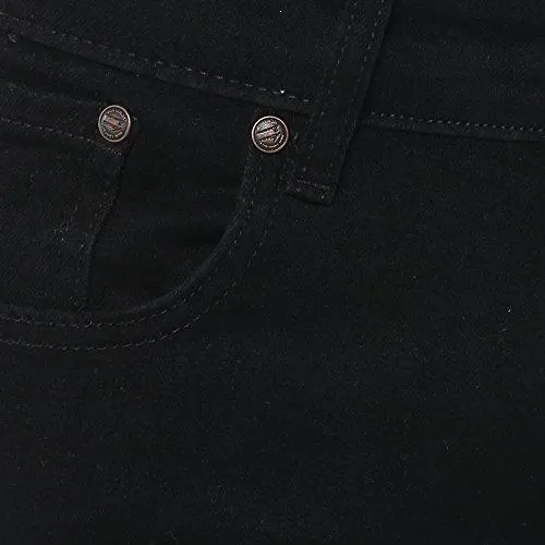 American Crew Men's Black Slim Fit Jeans - 32 (ACJN141-32)