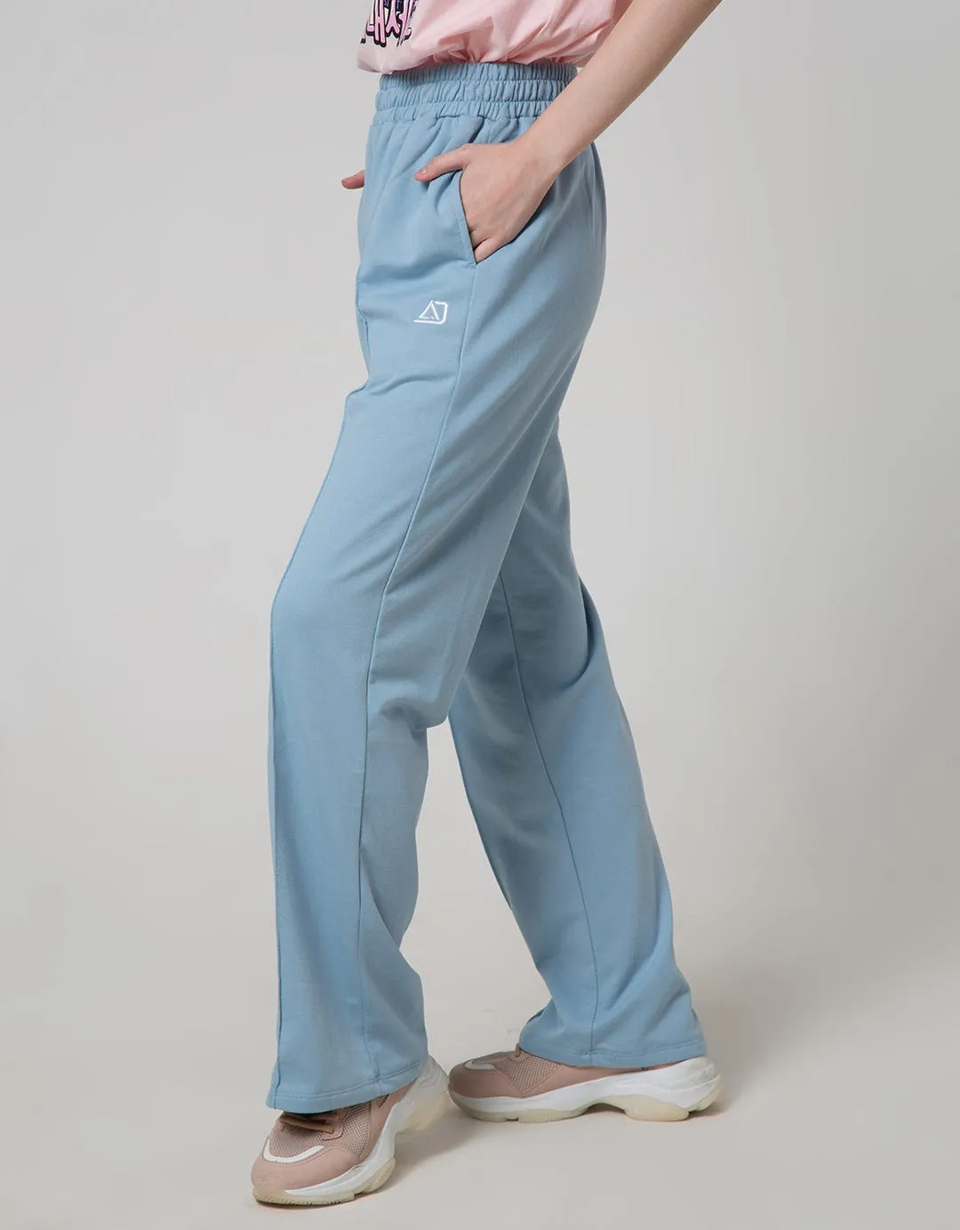 American Jeans Celana U01 Wide Leg Cut N Sew Wanita