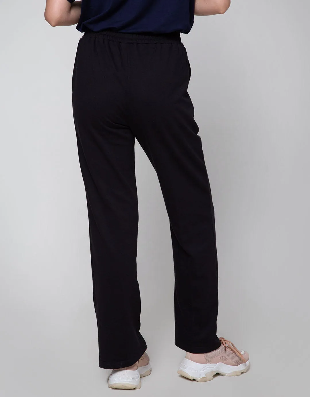 American Jeans Celana U01 Wide Leg Cut N Sew Wanita