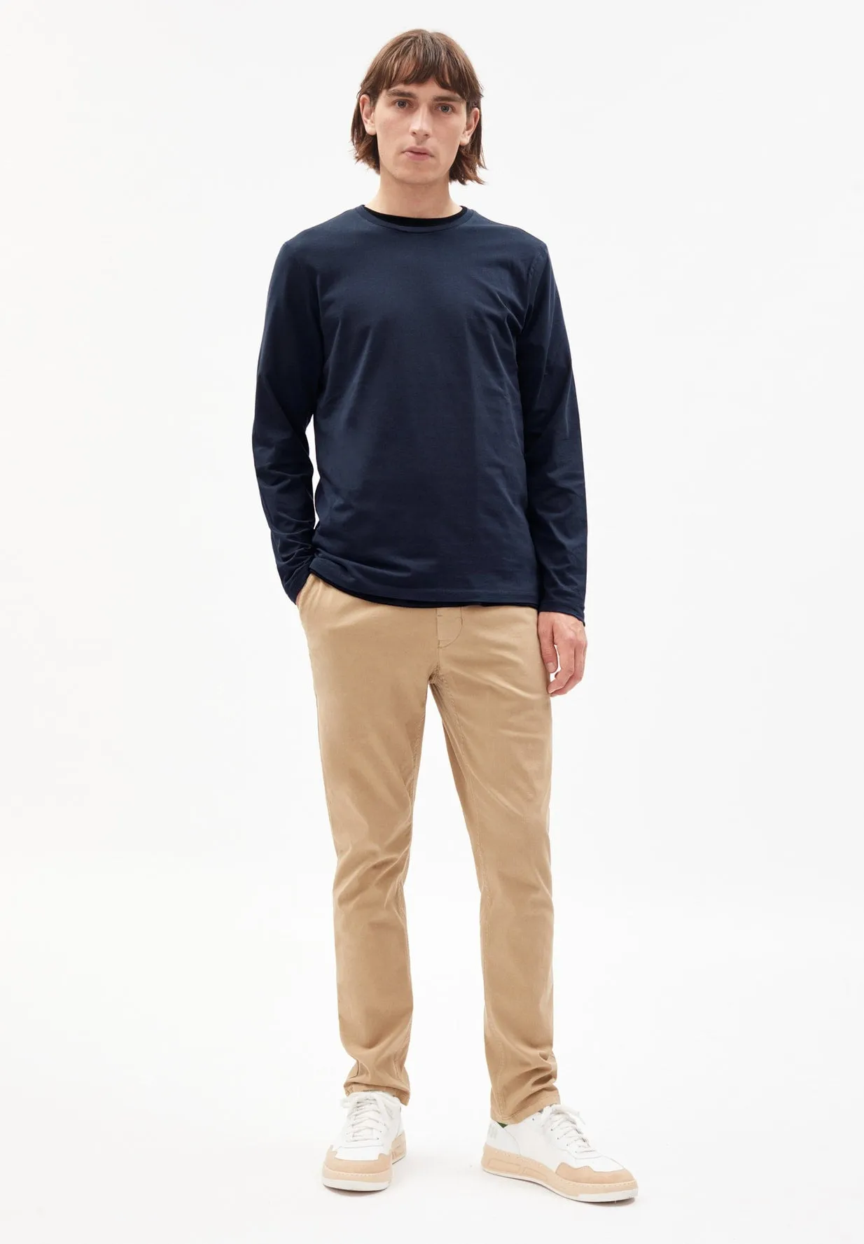 Armedangels Jaanono Longsleeve aus Bio-Baumwolle