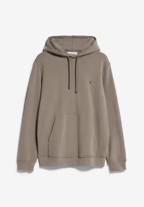 Armedangels Sweat Hoodie PAARLO COMFORT muddy water