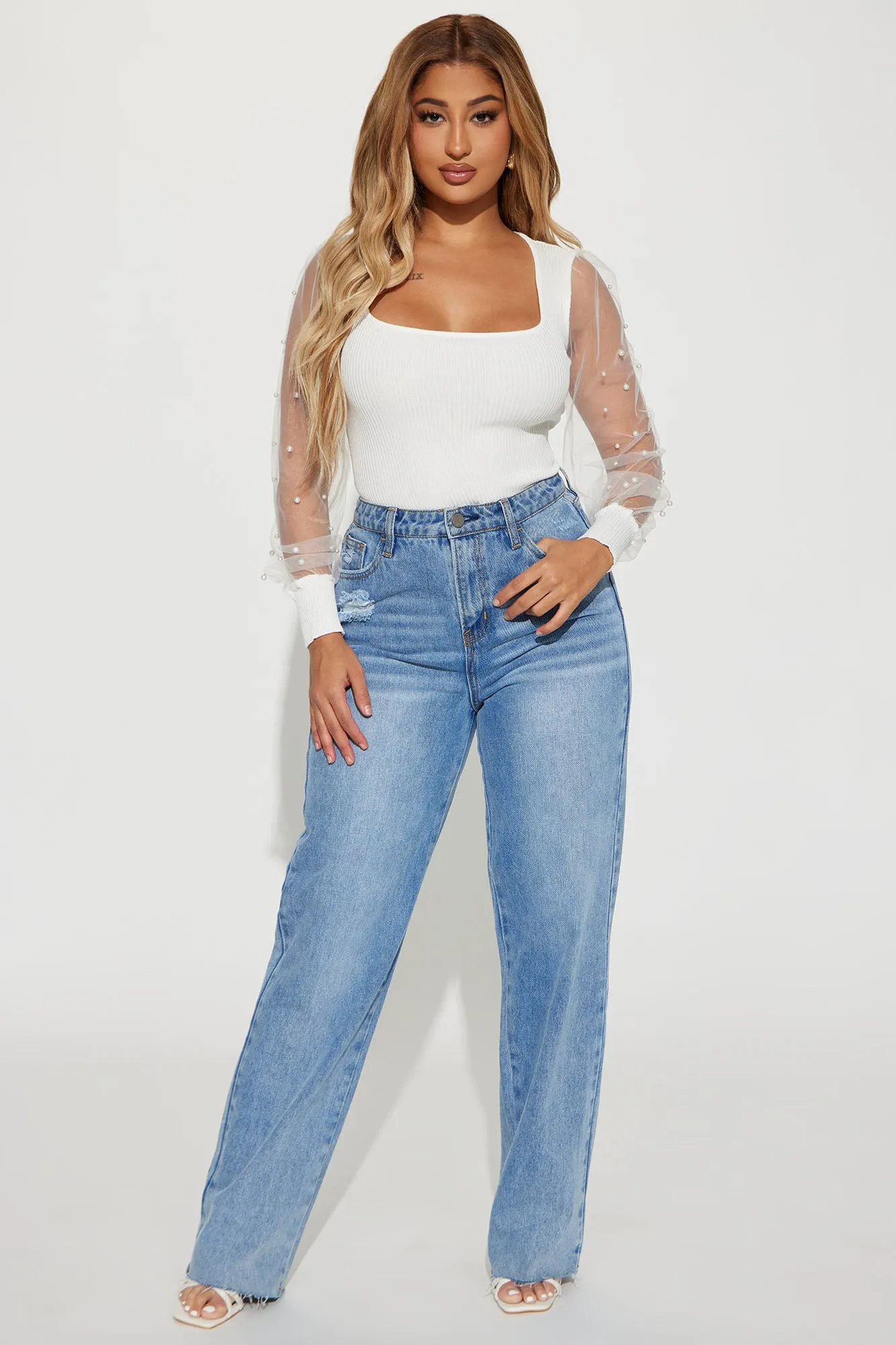 Audrina Sweater - Ivory