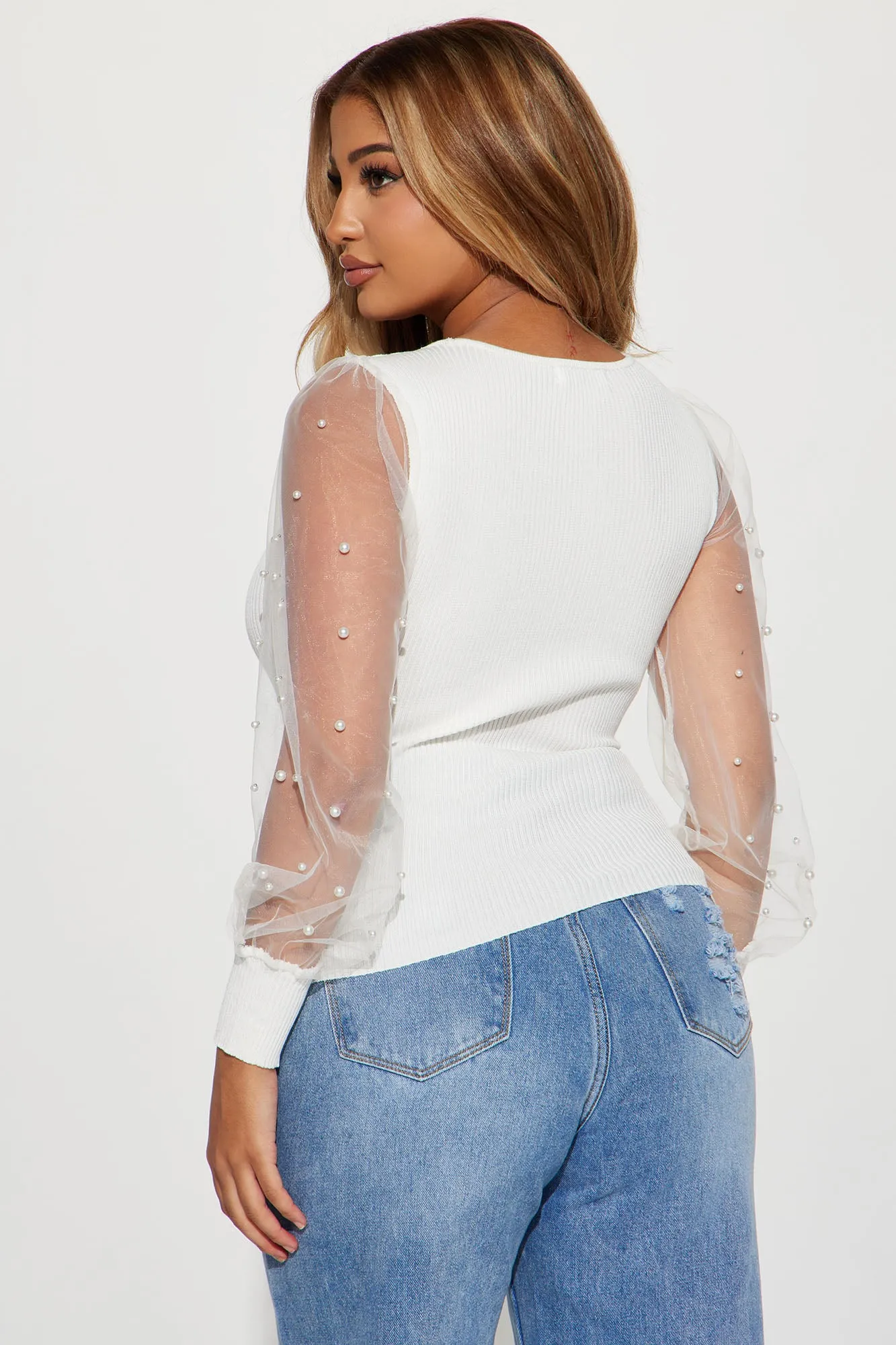 Audrina Sweater - Ivory