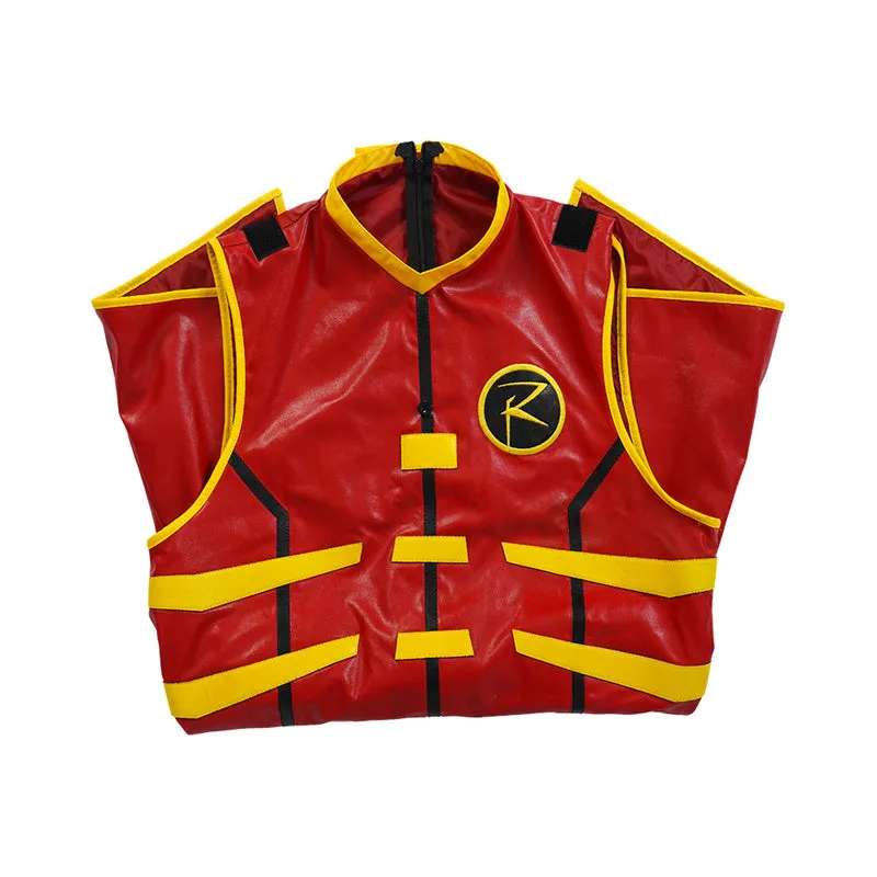 Batman and Superman: Battle of the Super Sons Cosplay Robin Damian Wayne Costume Suit