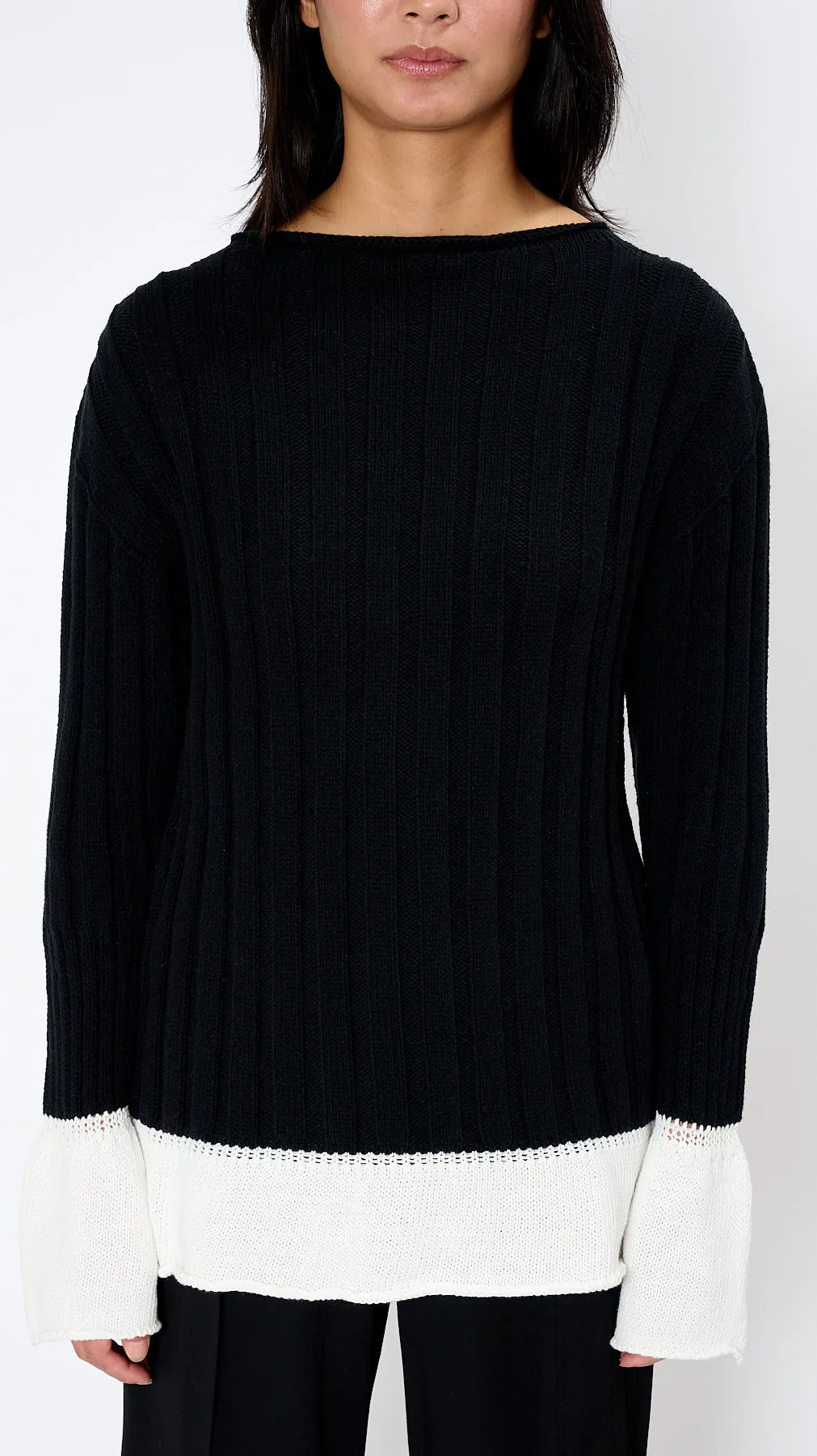 Behind The Scenes Top in Black