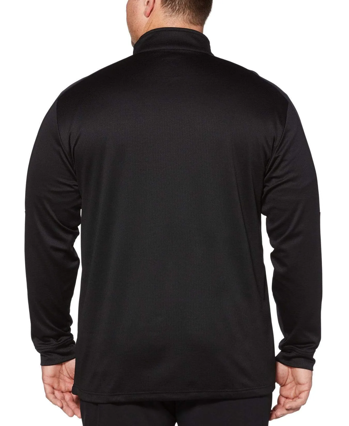 Big & Tall Thermal Heathered Waffle Fleece Mid-Layer