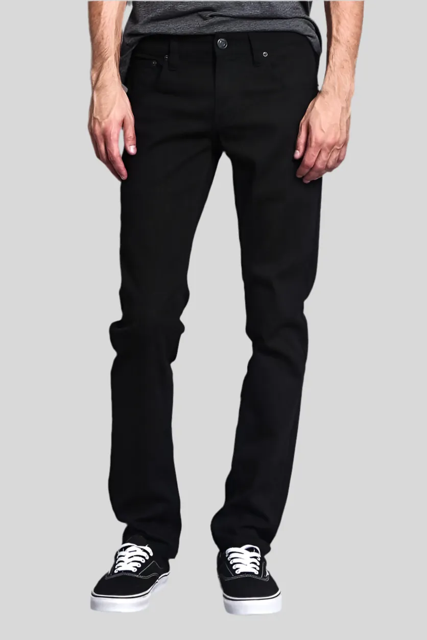Black Regular Fit Jeans