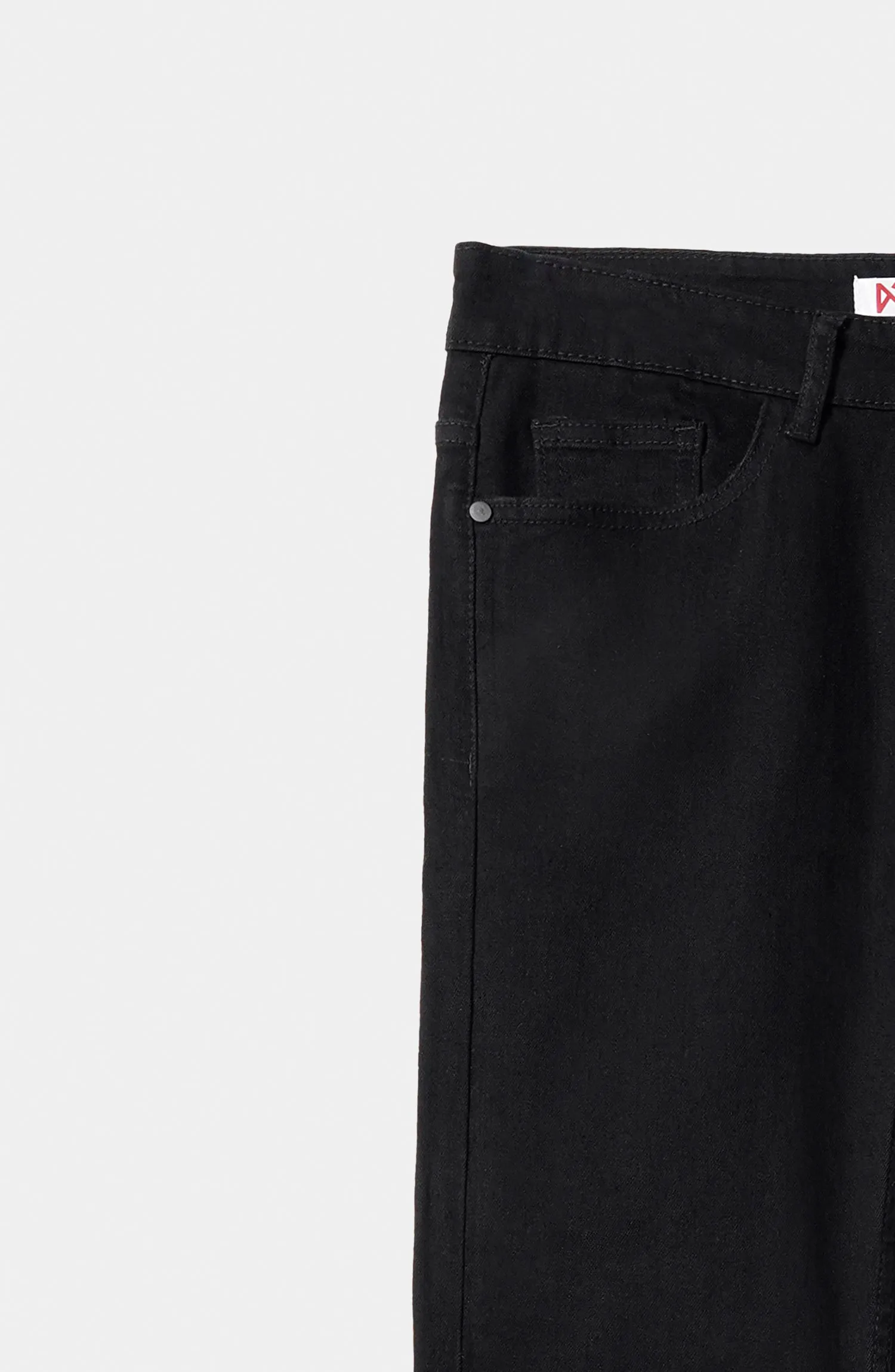 Black Regular Fit Jeans