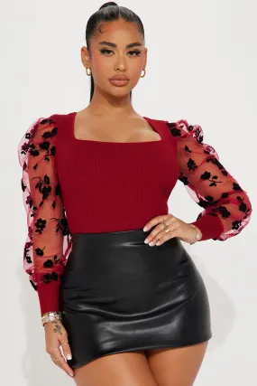 Blaise Sweater - Burgundy