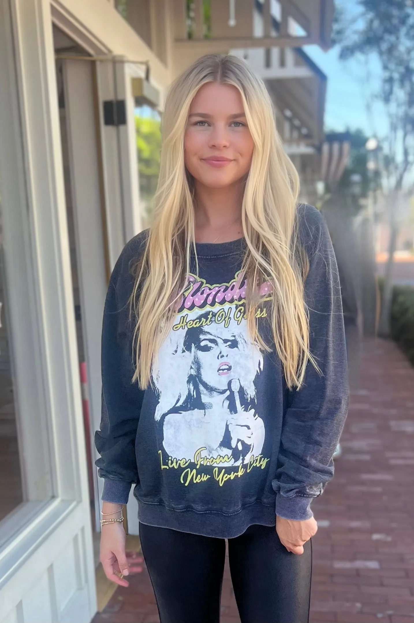 Blondie Pullover Vintage Black