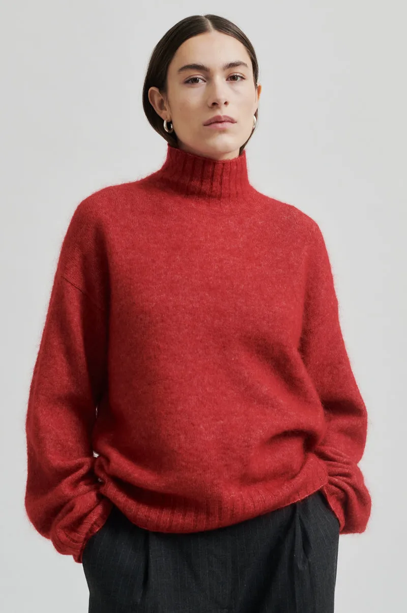BROOKLINE knit T-neck