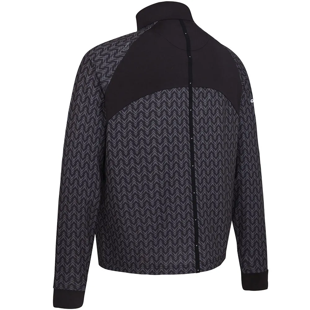 Callaway 1/4 Zip Odyssey Blocked Pullover - Caviar