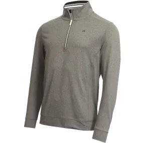 Calvin Klein Orbit 1/2 Zip Pullover - Silver Marl