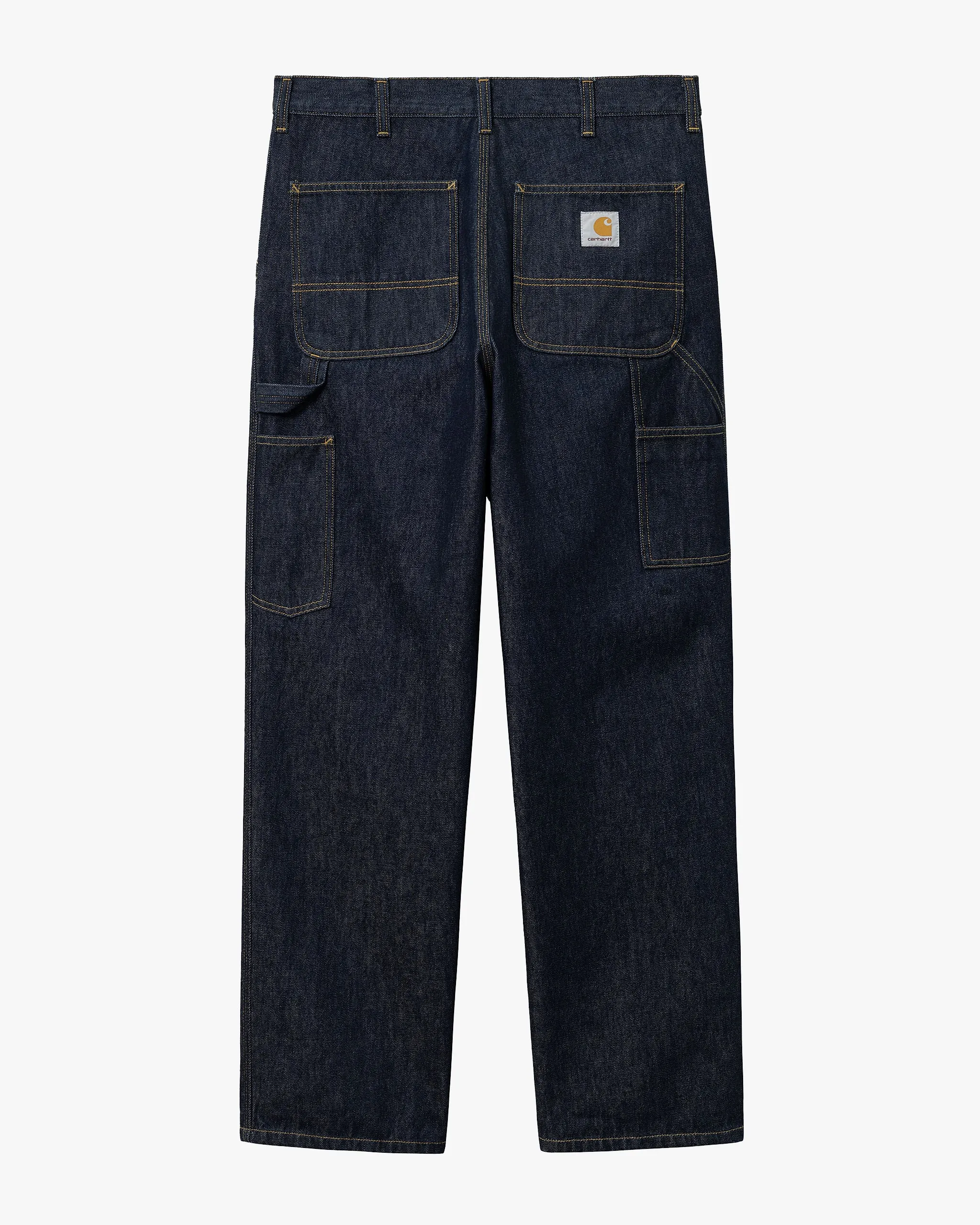 Carhartt WIP Single Knee Pant Relaxed Fit Mens Jeans - Blue Rinsed