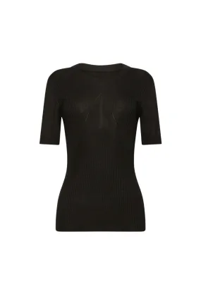 Cashmere Top | Black