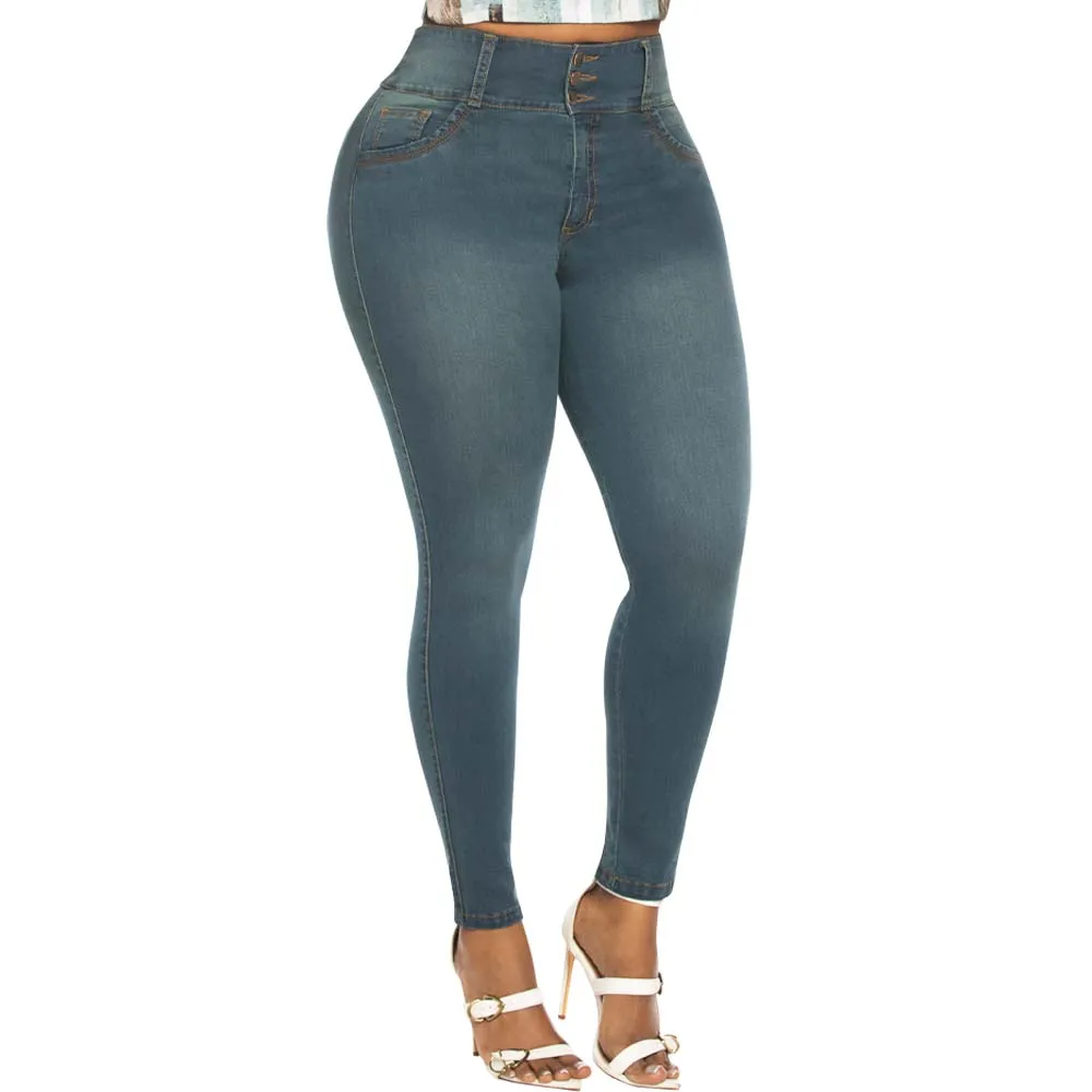 Classic Skinny Curvy BBL Jeans for women - J82312C