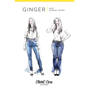 Closet Core Patterns - Ginger Skinny Jeans