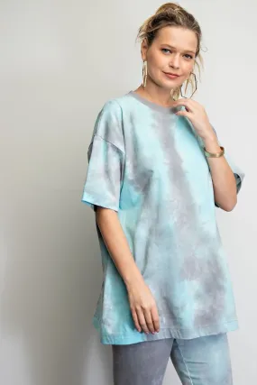 COSMOS TIE DYE BOXY TOP