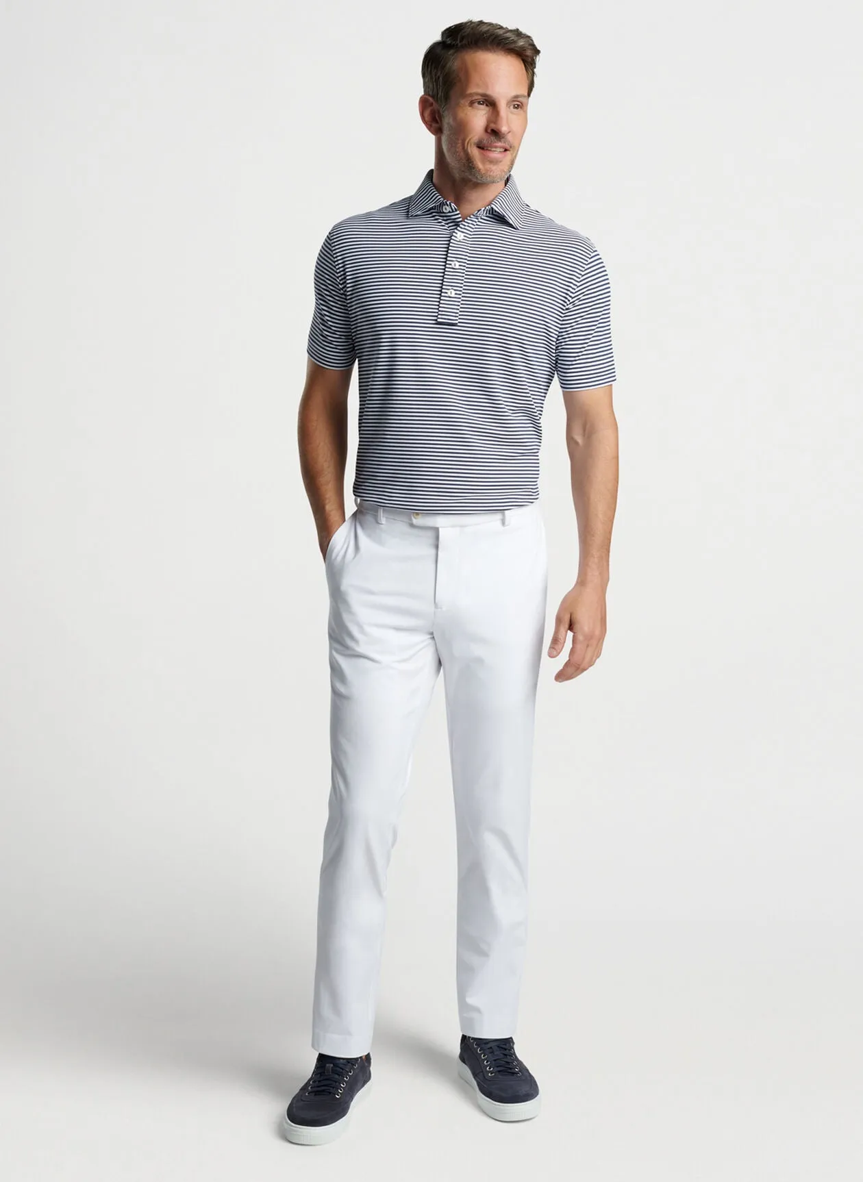 Crown Sport Mood Performance Mesh Polo