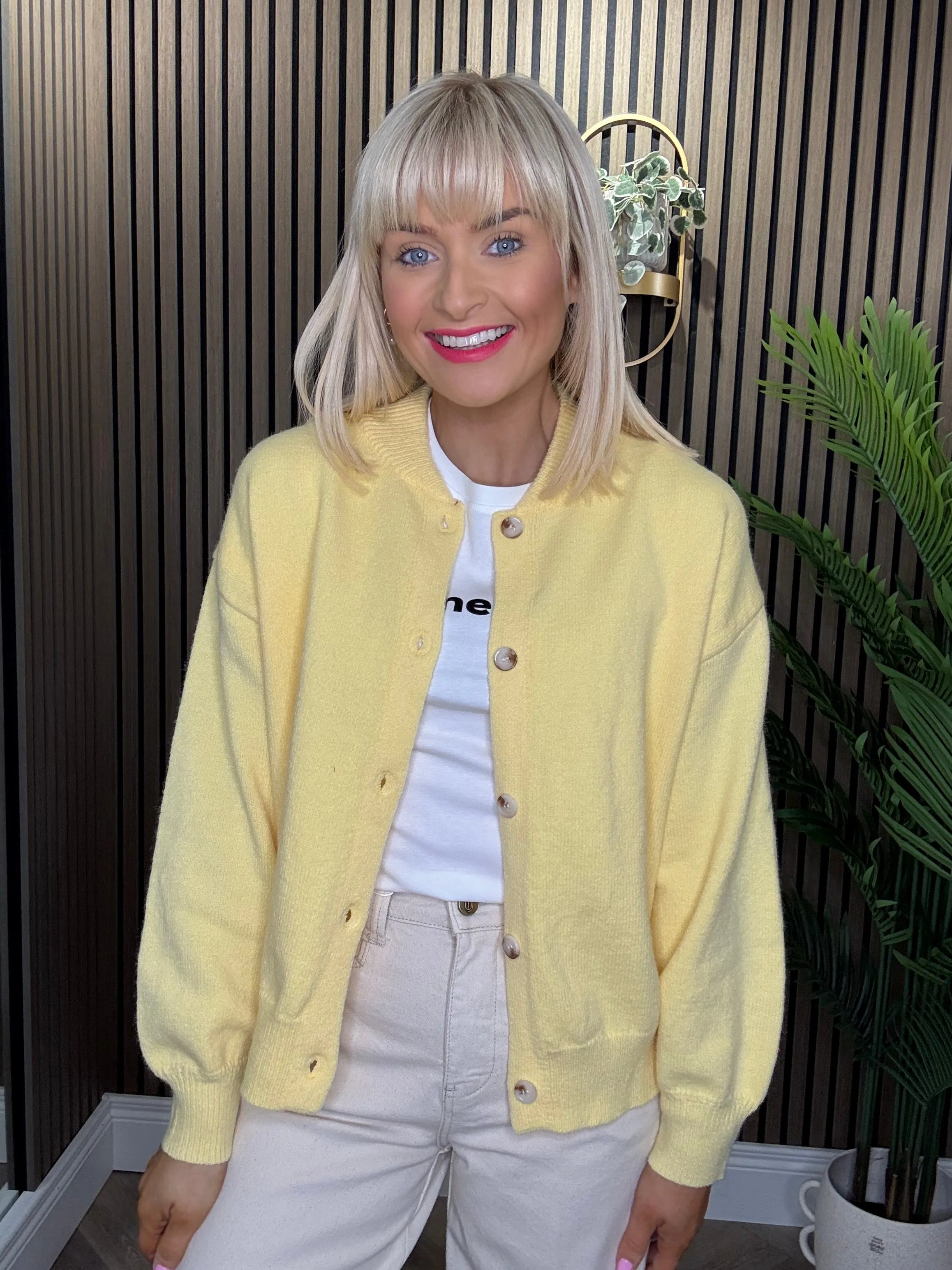 Demi Cardigan Yellow