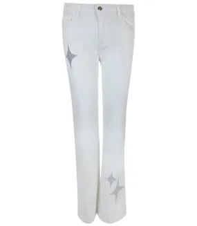 Designing Hollywood  X Madison Maison™ Denim with Silver Glitter Star
