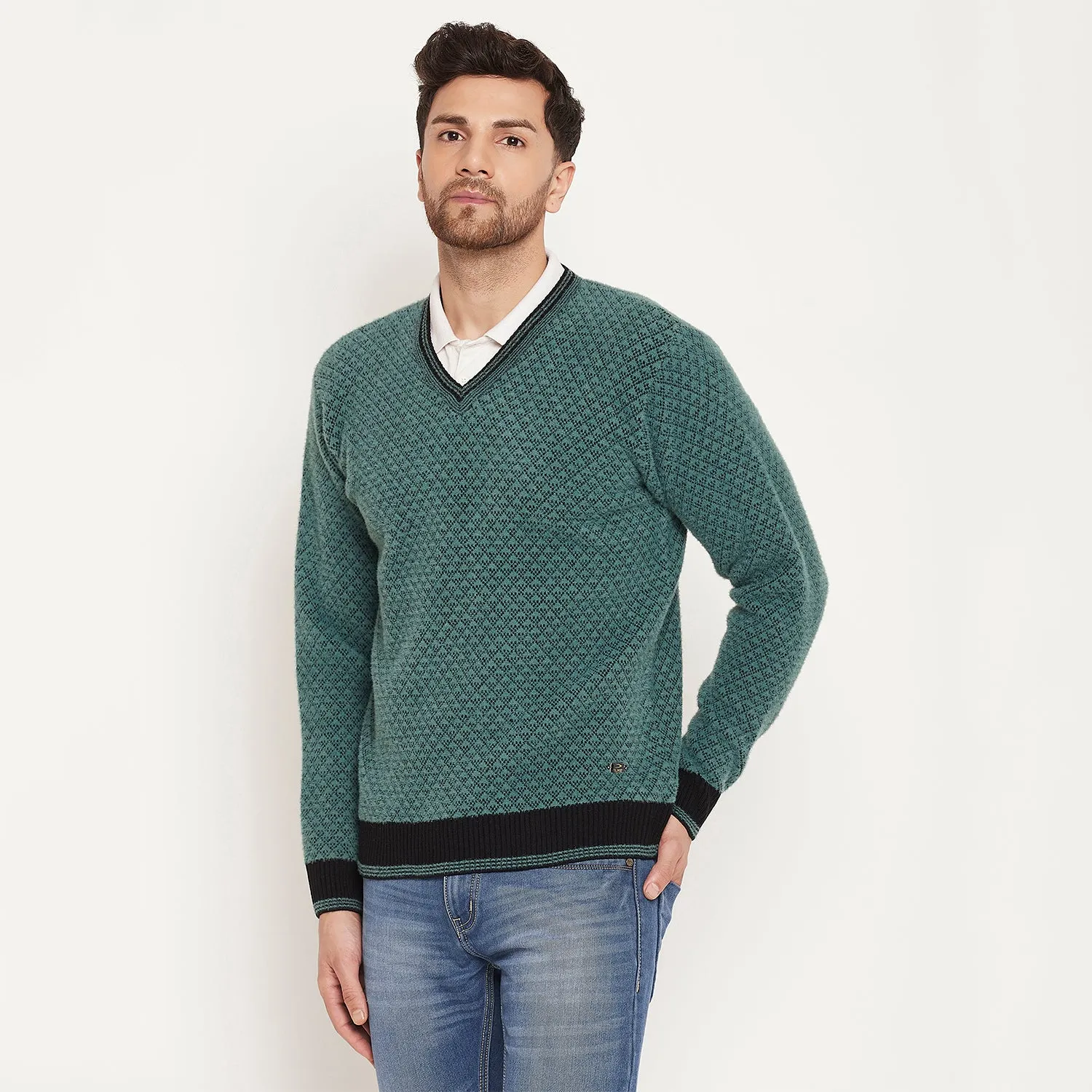 Duke Stardust Men Full Sleeve Sweater (SDS2125)