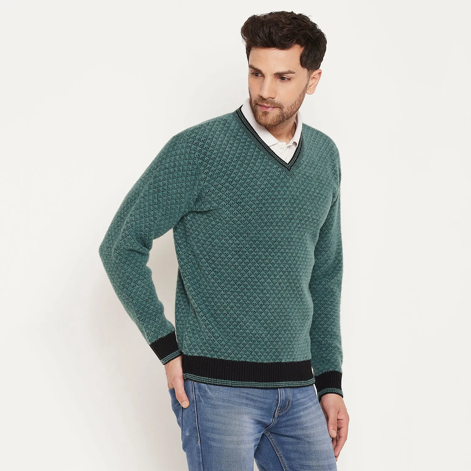 Duke Stardust Men Full Sleeve Sweater (SDS2125)