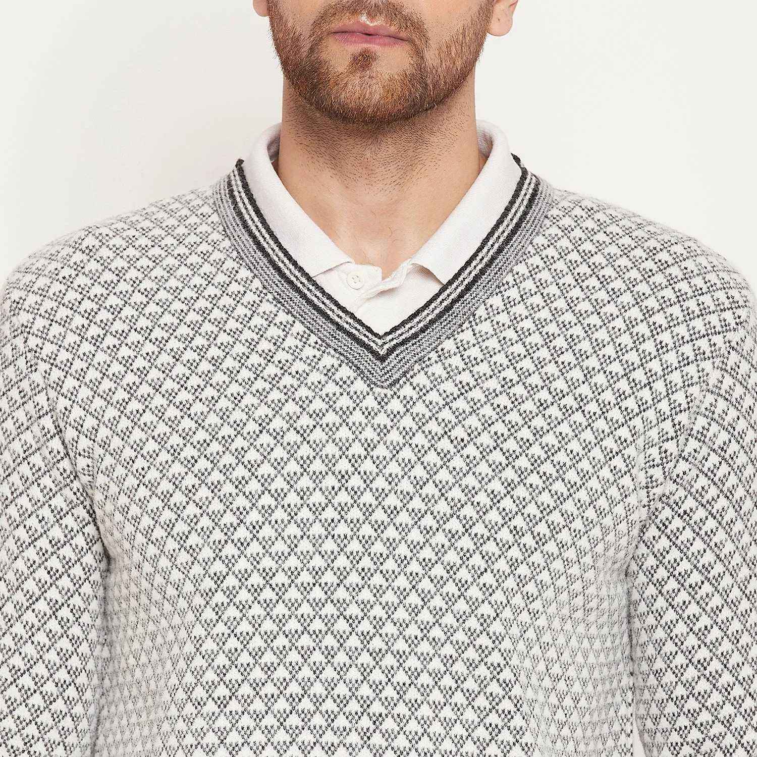 Duke Stardust Men Full Sleeve Sweater (SDS2125)
