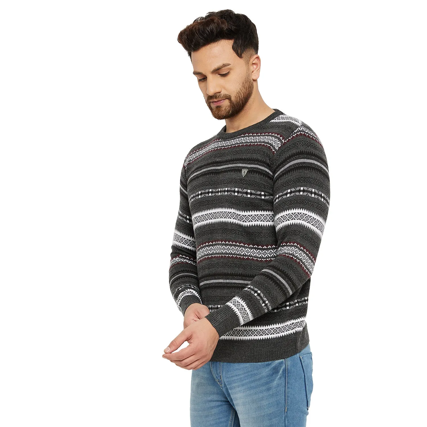 Duke Stardust Men Round Neck Sweater (SDS649)