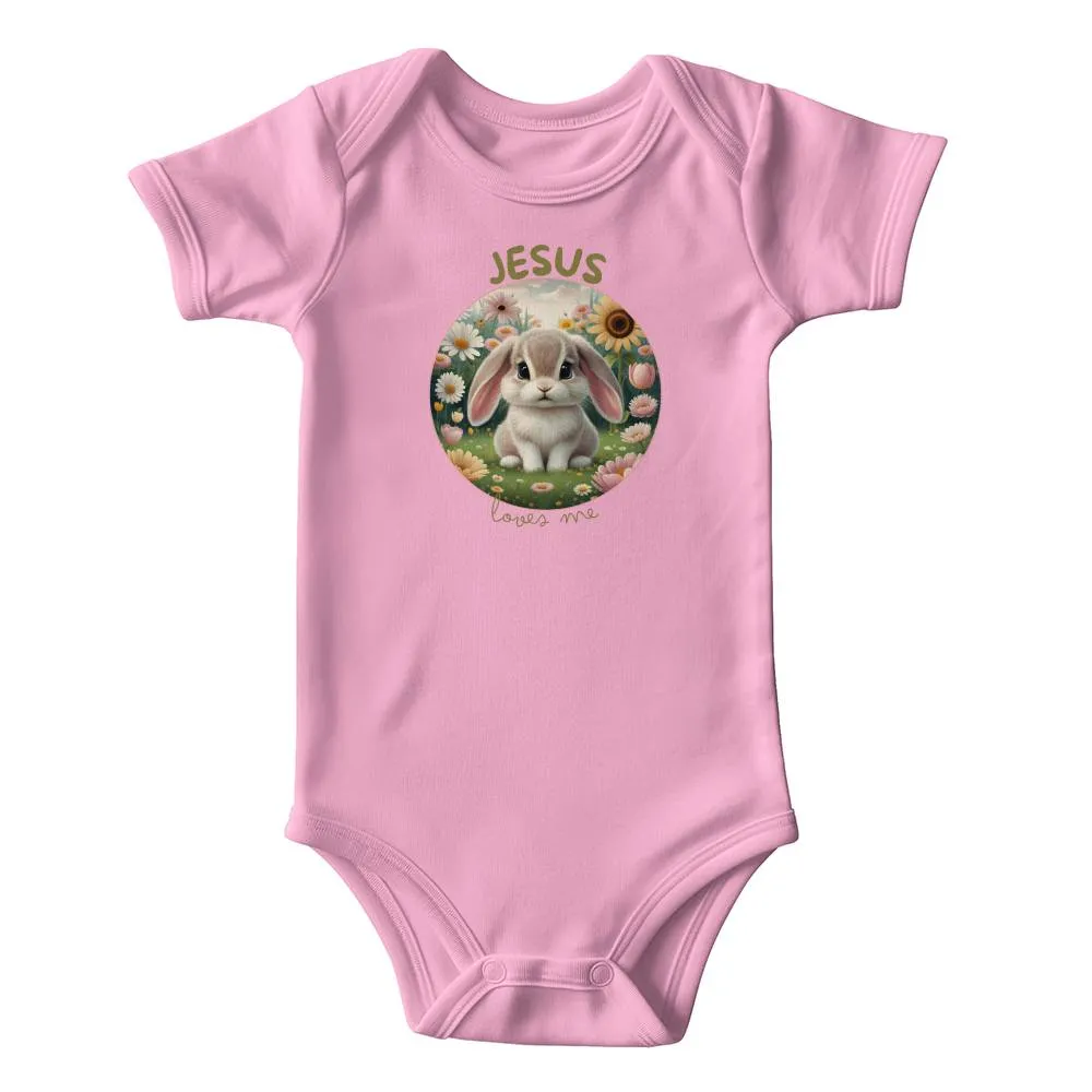 ELEVATED SPIRIT | JESUS LOVES ME CHRISTIAN BODYSUIT