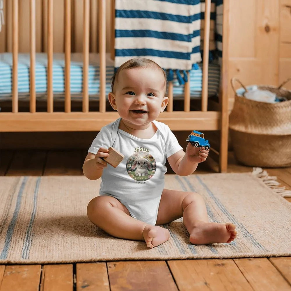 ELEVATED SPIRIT | JESUS LOVES ME CHRISTIAN BODYSUIT