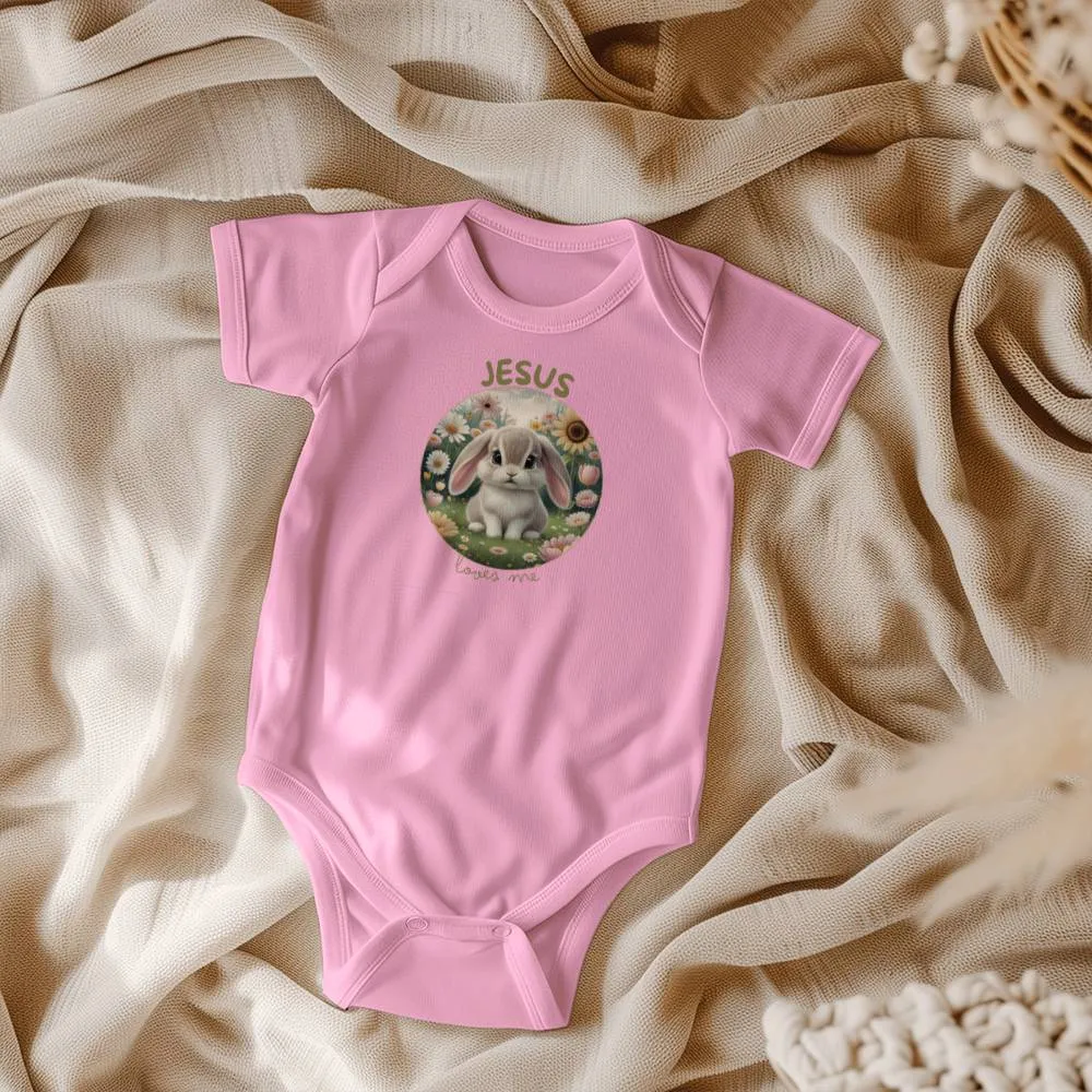 ELEVATED SPIRIT | JESUS LOVES ME CHRISTIAN BODYSUIT
