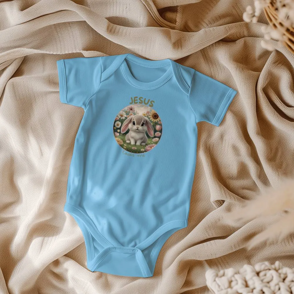 ELEVATED SPIRIT | JESUS LOVES ME CHRISTIAN BODYSUIT