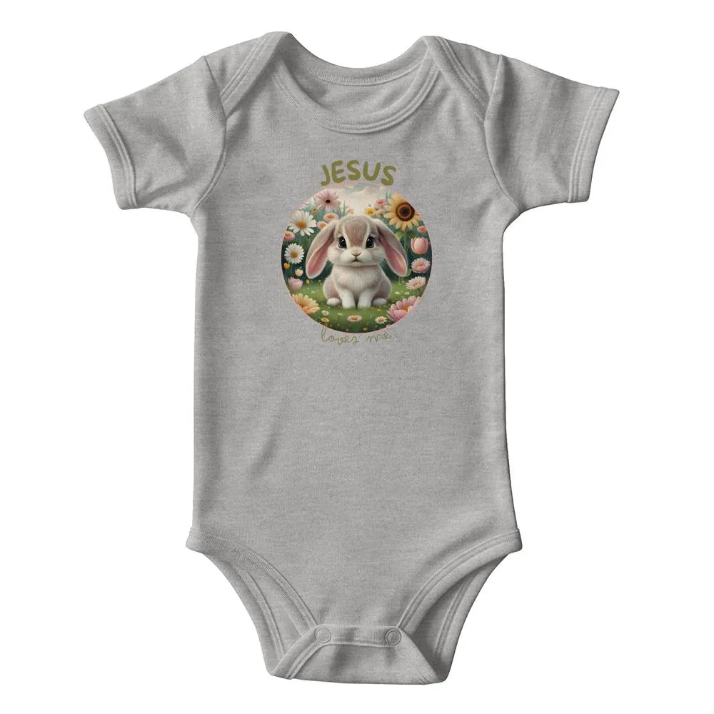 ELEVATED SPIRIT | JESUS LOVES ME CHRISTIAN BODYSUIT