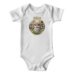 ELEVATED SPIRIT | JESUS LOVES ME CHRISTIAN BODYSUIT