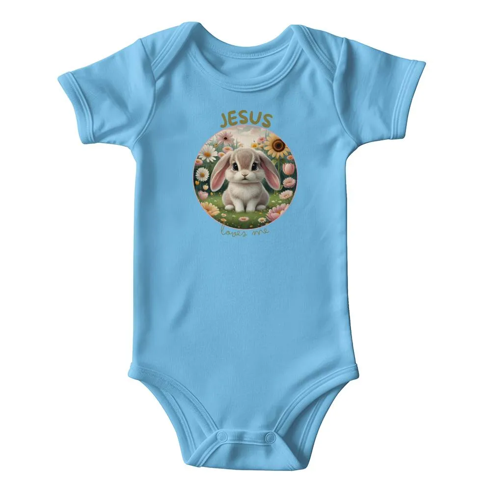 ELEVATED SPIRIT | JESUS LOVES ME CHRISTIAN BODYSUIT