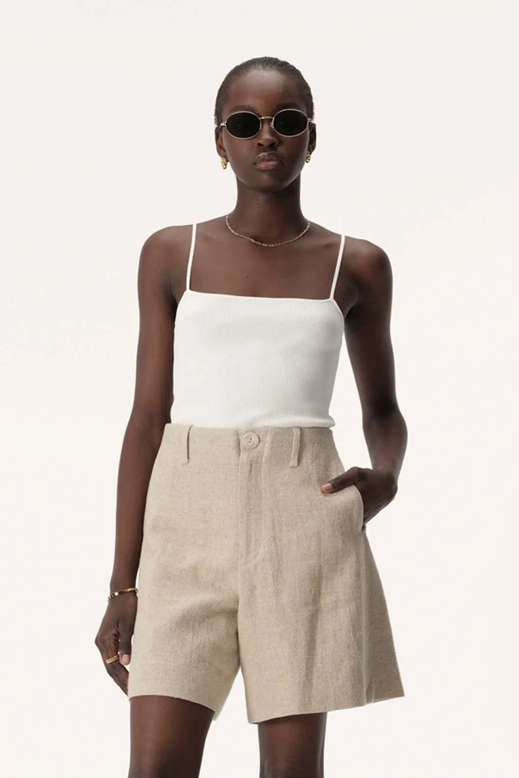 Elka Collective 'Rae Knit Top' - White