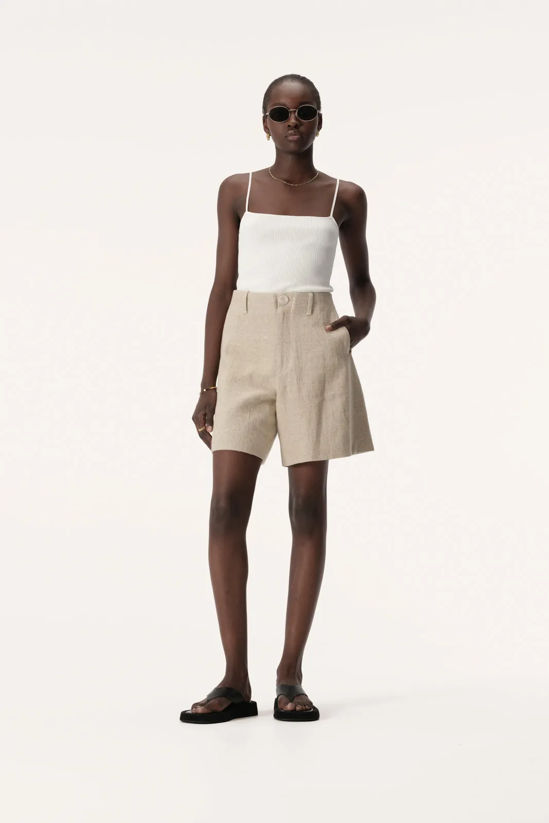 Elka Collective 'Rae Knit Top' - White