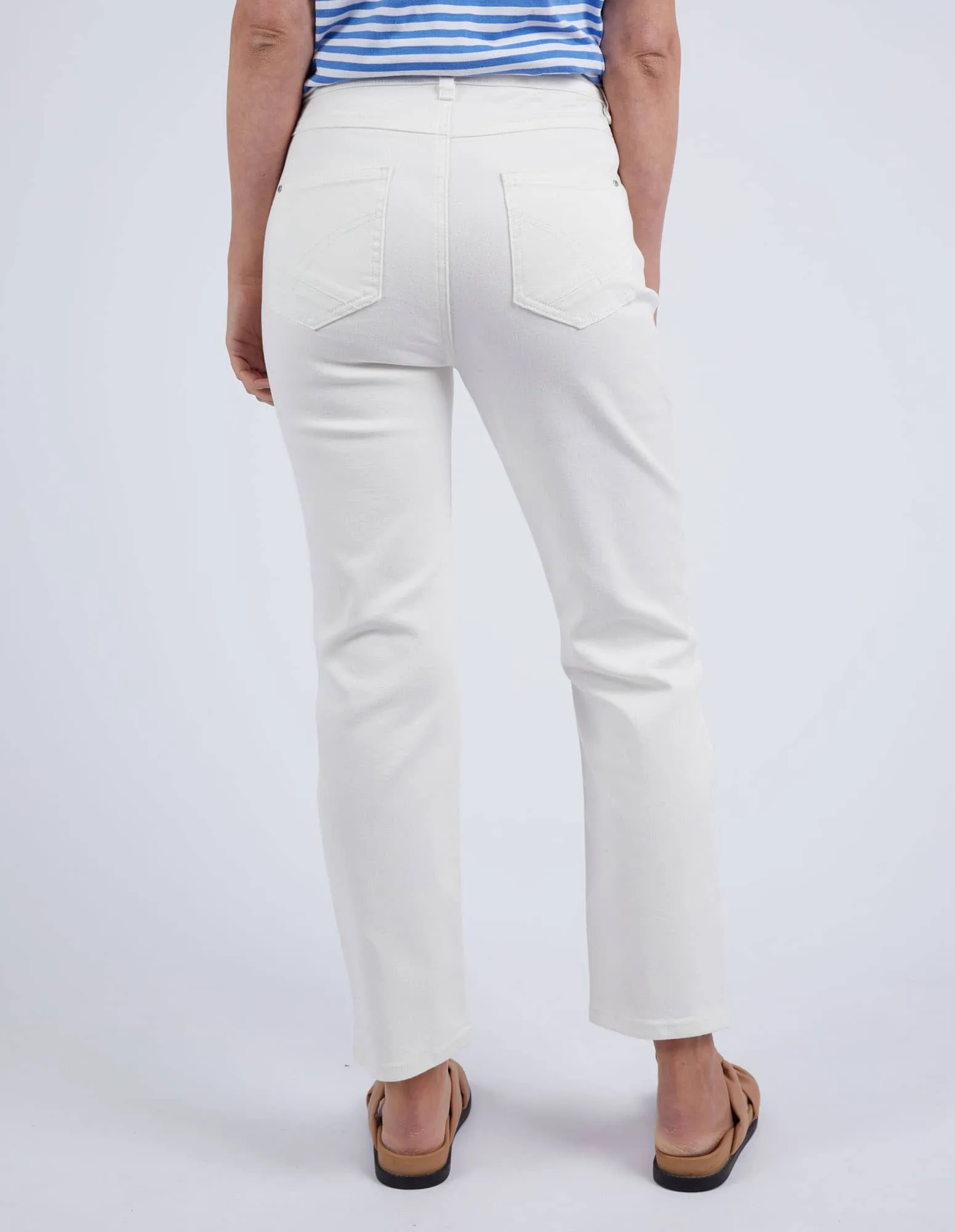 Elm Ada Jeans - Vintage White