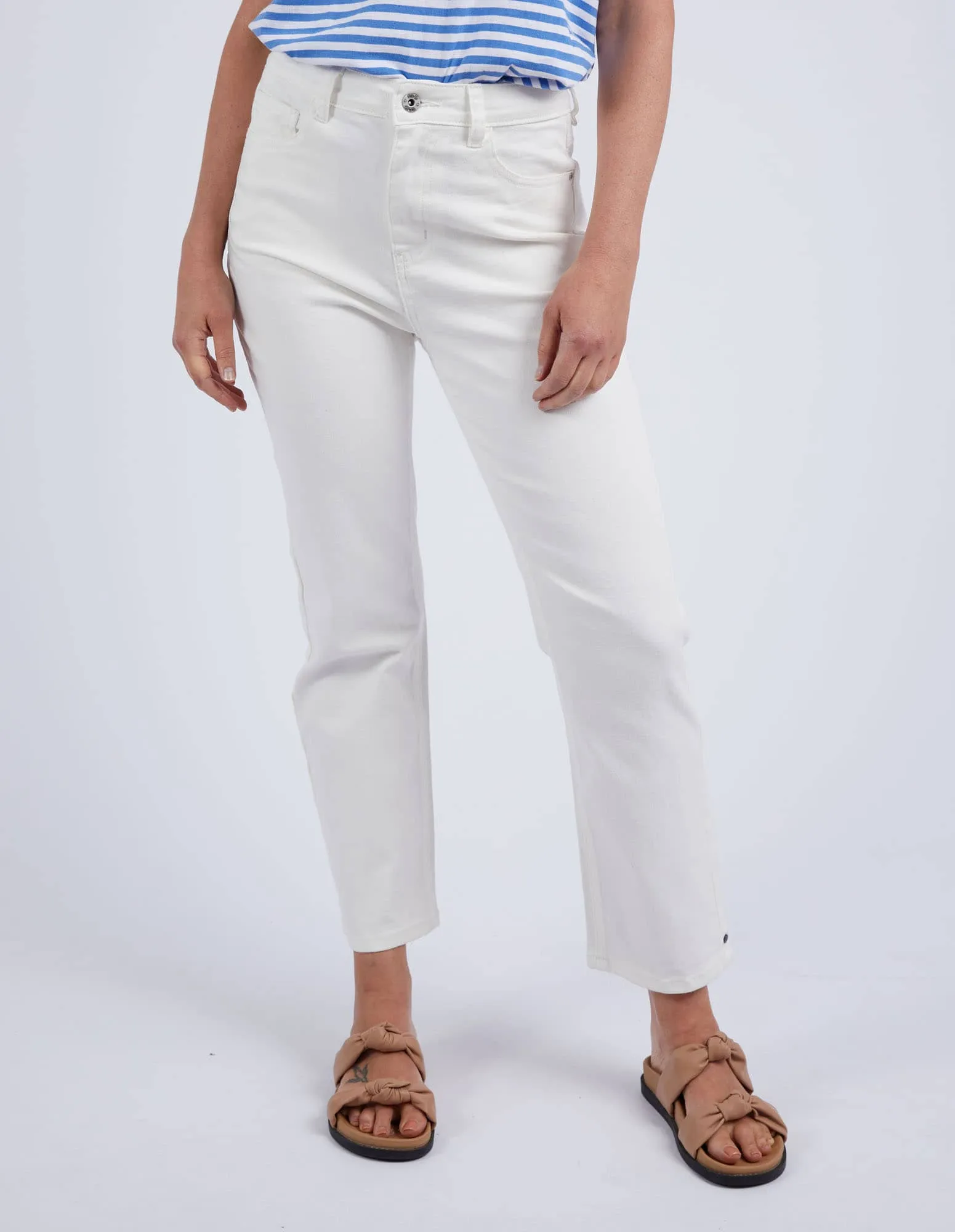 Elm Ada Jeans - Vintage White